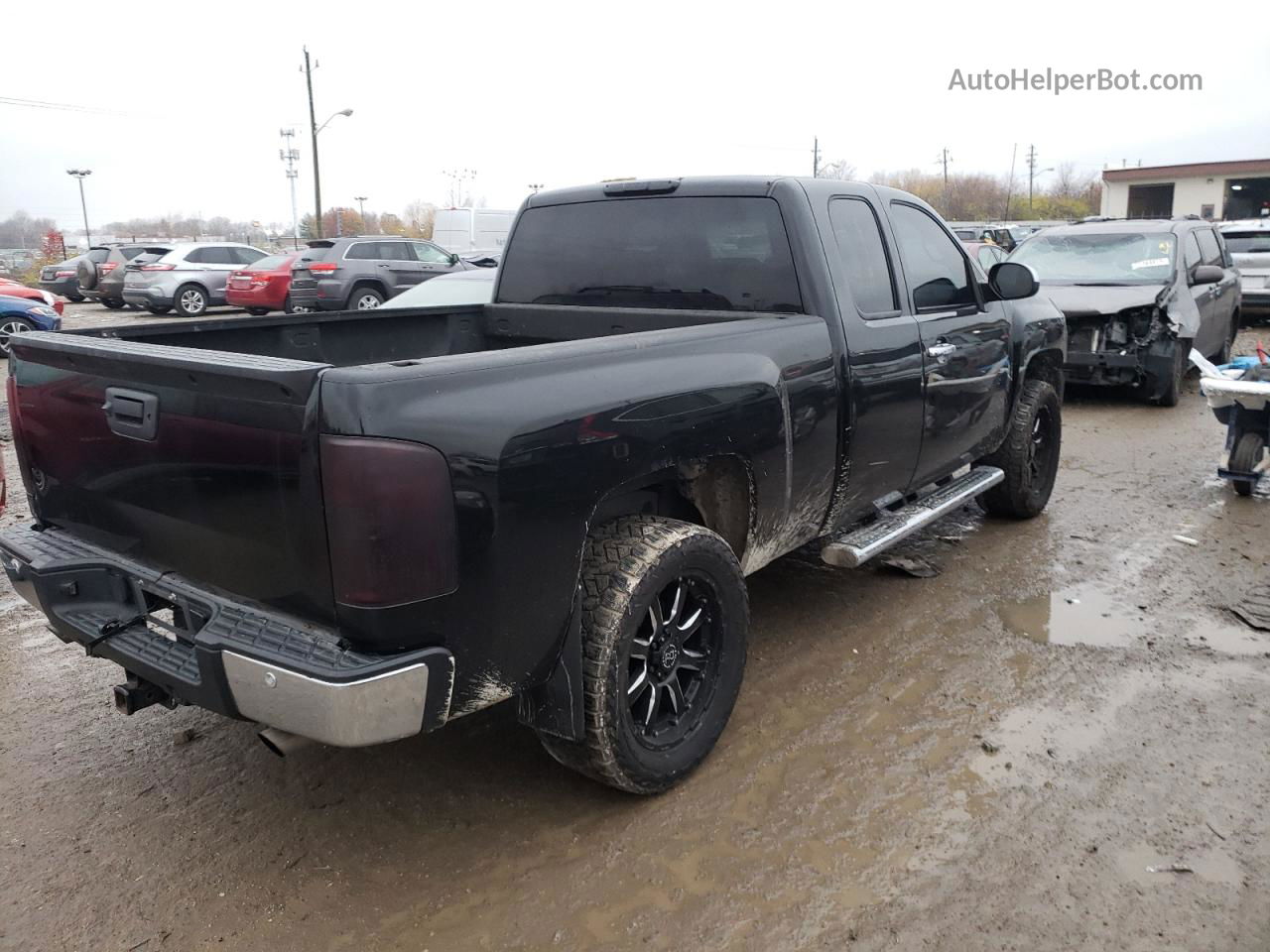 2013 Chevrolet Silverado K1500 Lt Black vin: 1GCRKSE76DZ128439