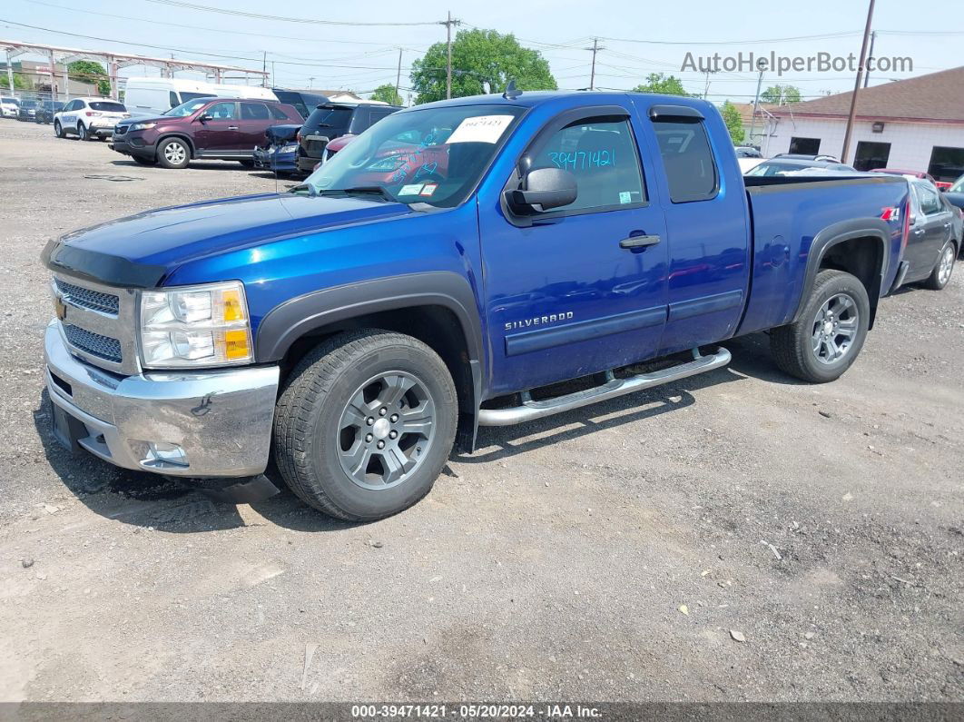 2013 Chevrolet Silverado 1500 Lt Blue vin: 1GCRKSE76DZ198605