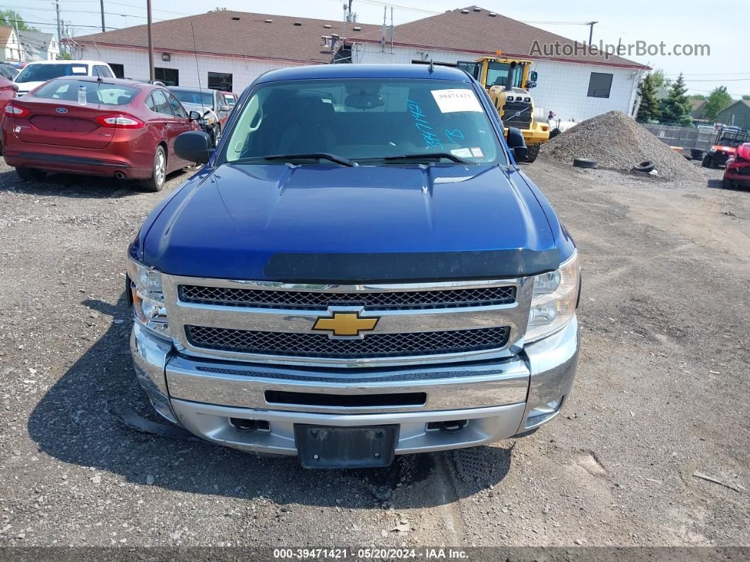 2013 Chevrolet Silverado 1500 Lt Blue vin: 1GCRKSE76DZ198605