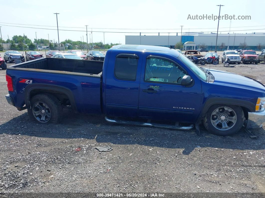 2013 Chevrolet Silverado 1500 Lt Blue vin: 1GCRKSE76DZ198605