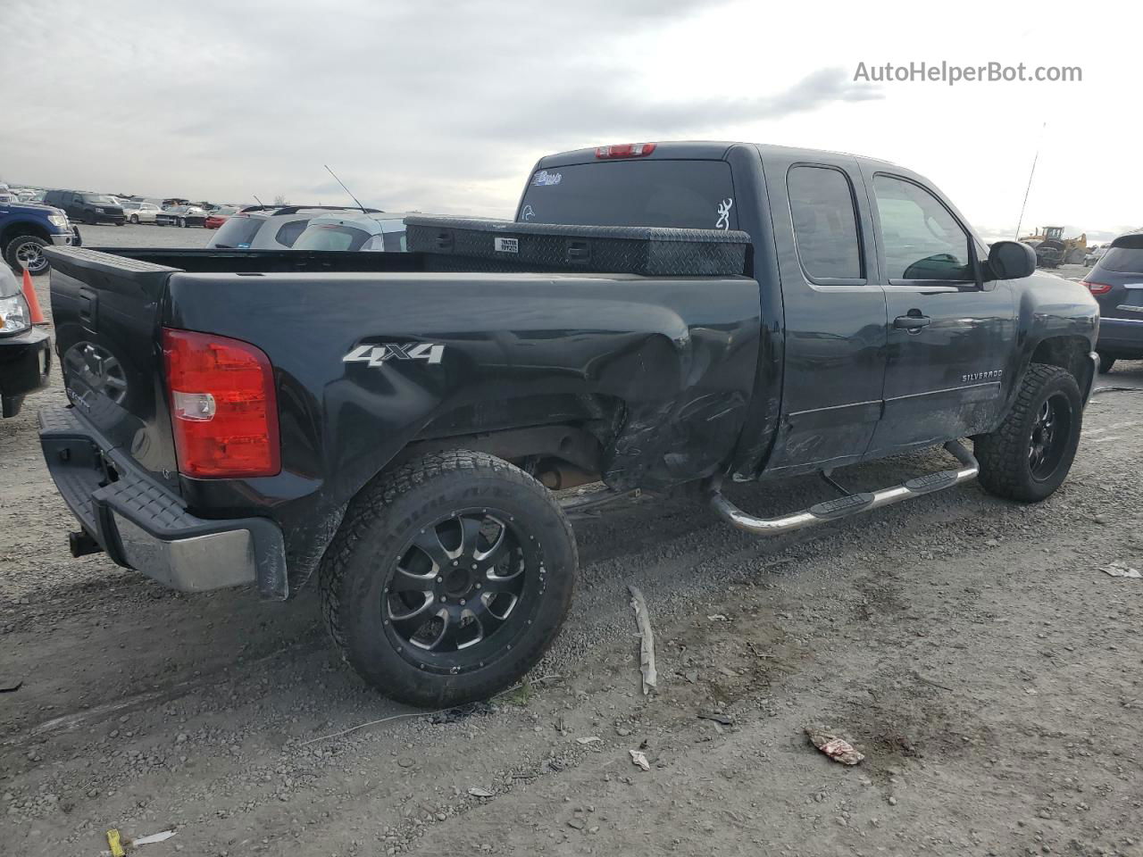 2013 Chevrolet Silverado K1500 Lt Black vin: 1GCRKSE76DZ224085