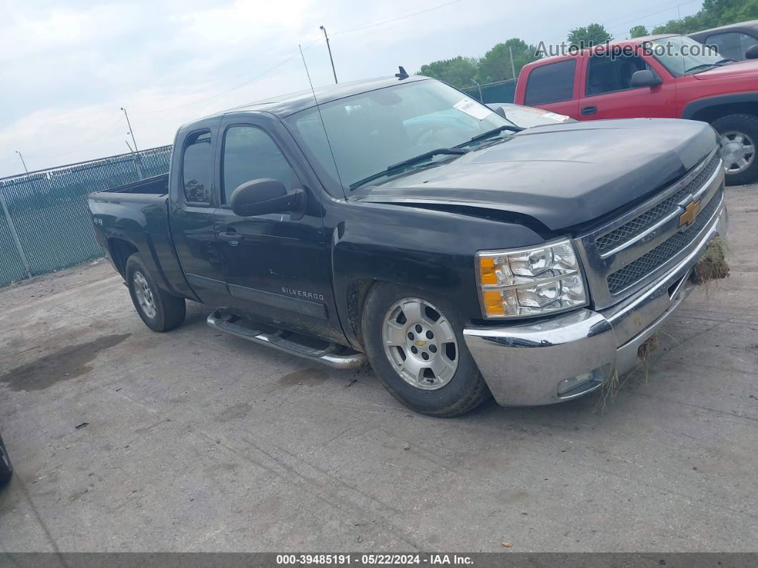 2013 Chevrolet Silverado 1500 Lt Black vin: 1GCRKSE76DZ232980