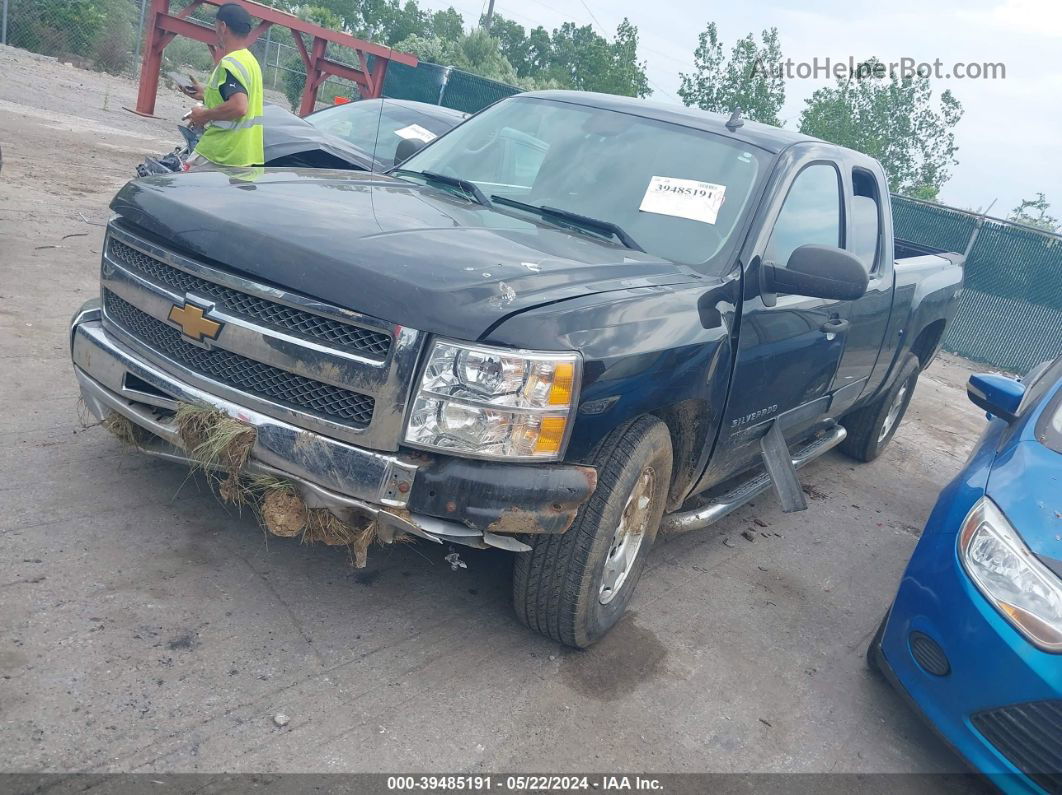 2013 Chevrolet Silverado 1500 Lt Black vin: 1GCRKSE76DZ232980