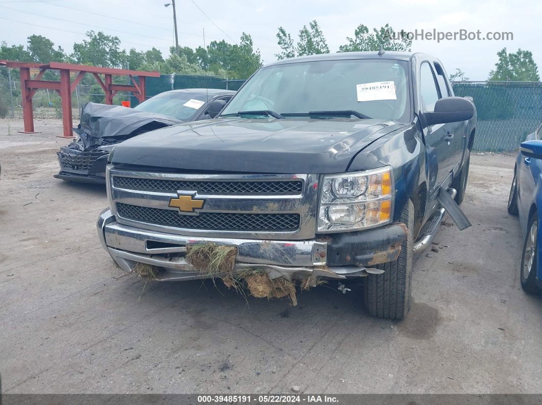 2013 Chevrolet Silverado 1500 Lt Black vin: 1GCRKSE76DZ232980