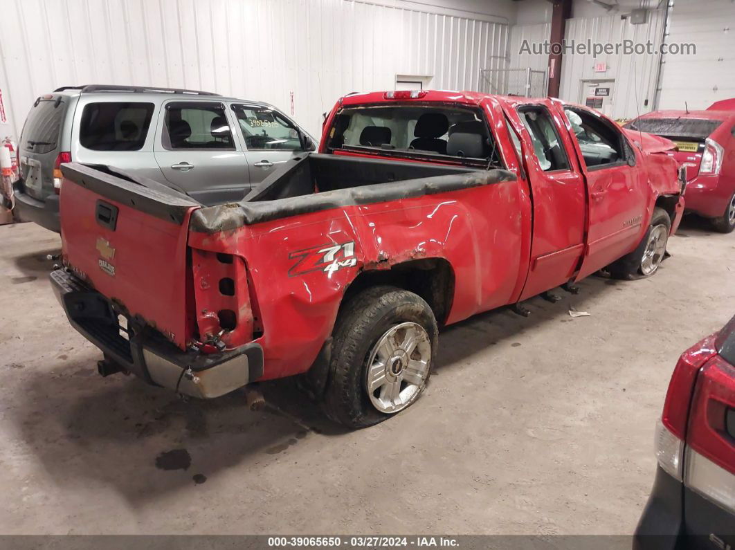 2013 Chevrolet Silverado 1500 Lt Red vin: 1GCRKSE76DZ279460