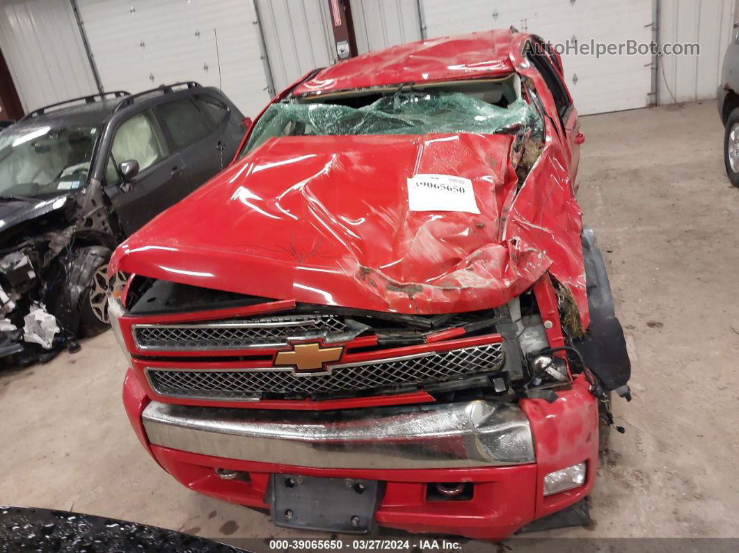 2013 Chevrolet Silverado 1500 Lt Red vin: 1GCRKSE76DZ279460