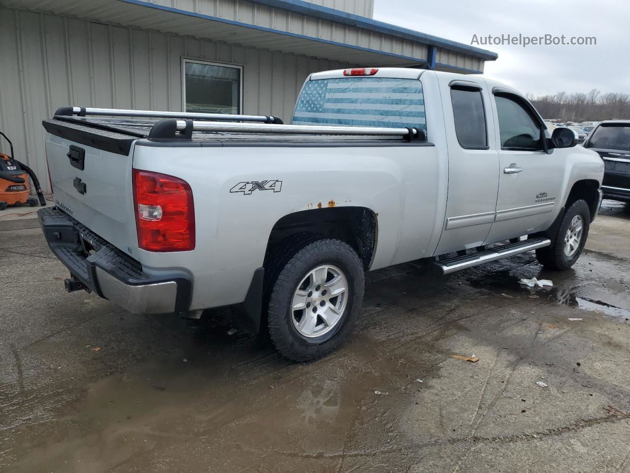 2013 Chevrolet Silverado K1500 Lt Silver vin: 1GCRKSE76DZ411326