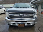 2013 Chevrolet Silverado K1500 Lt Silver vin: 1GCRKSE76DZ411326