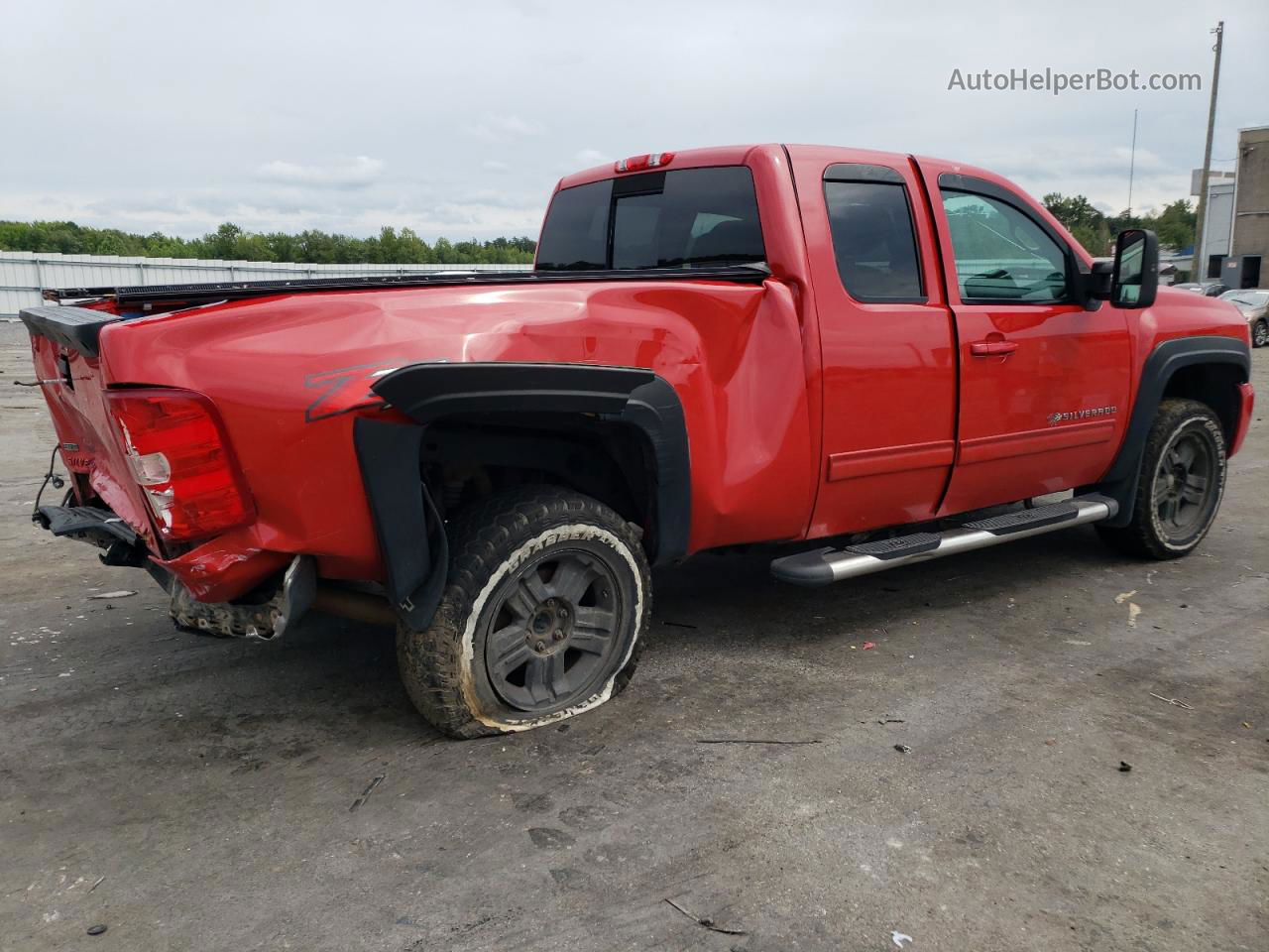 2012 Chevrolet Silverado K1500 Lt Красный vin: 1GCRKSE77CZ146561