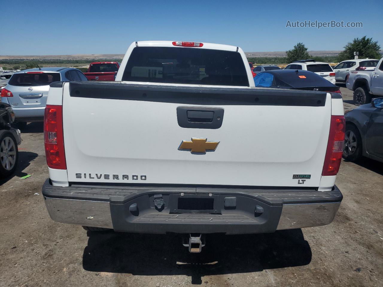 2012 Chevrolet Silverado K1500 Lt Белый vin: 1GCRKSE77CZ291860