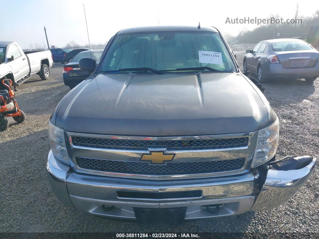 2012 Chevrolet Silverado 1500 Lt Gray vin: 1GCRKSE77CZ342418