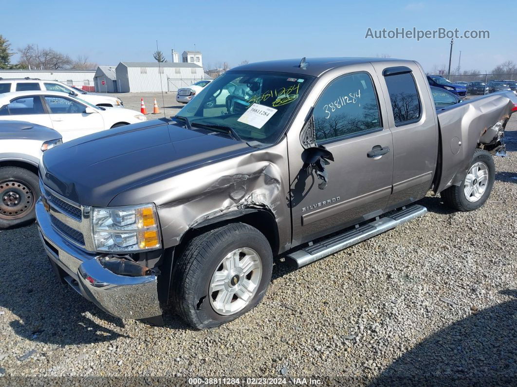 2012 Chevrolet Silverado 1500 Lt Серый vin: 1GCRKSE77CZ342418