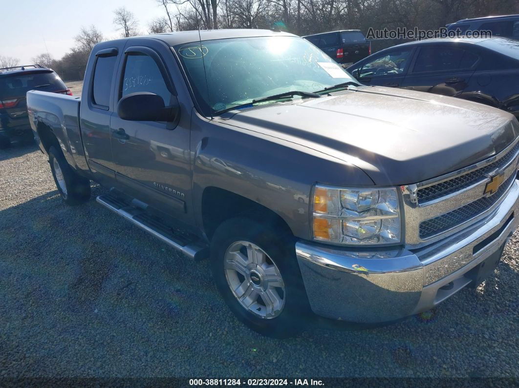 2012 Chevrolet Silverado 1500 Lt Gray vin: 1GCRKSE77CZ342418