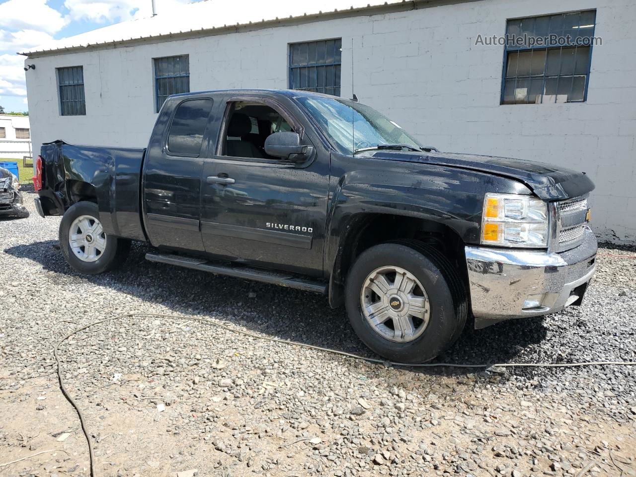 2012 Chevrolet Silverado K1500 Lt Black vin: 1GCRKSE78CZ207075