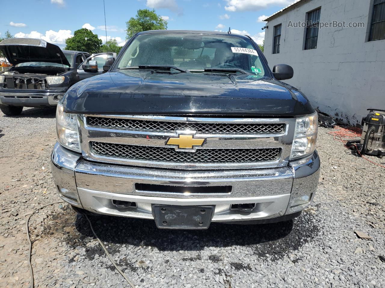 2012 Chevrolet Silverado K1500 Lt Black vin: 1GCRKSE78CZ207075