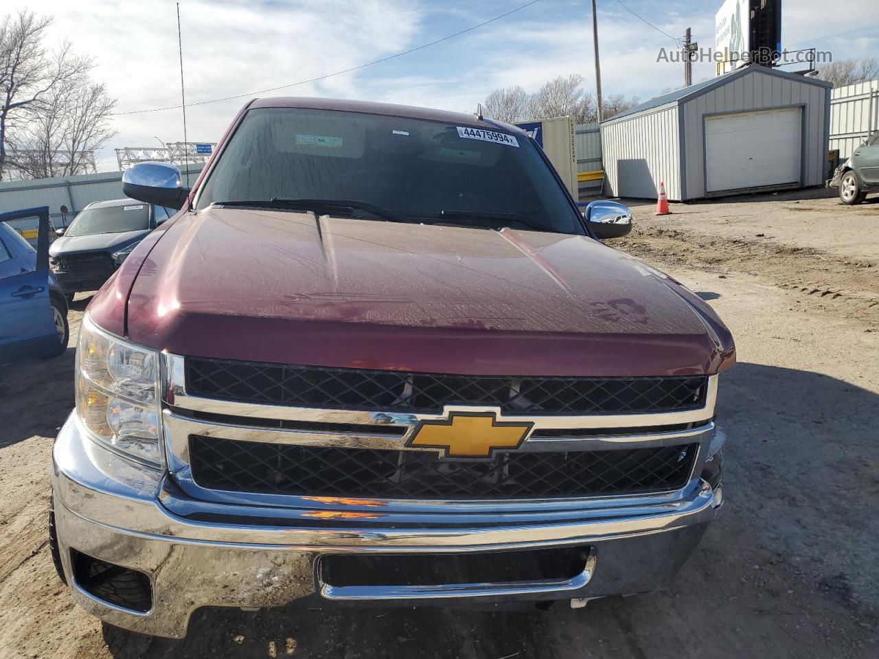 2013 Chevrolet Silverado K1500 Lt Red vin: 1GCRKSE78DZ138549