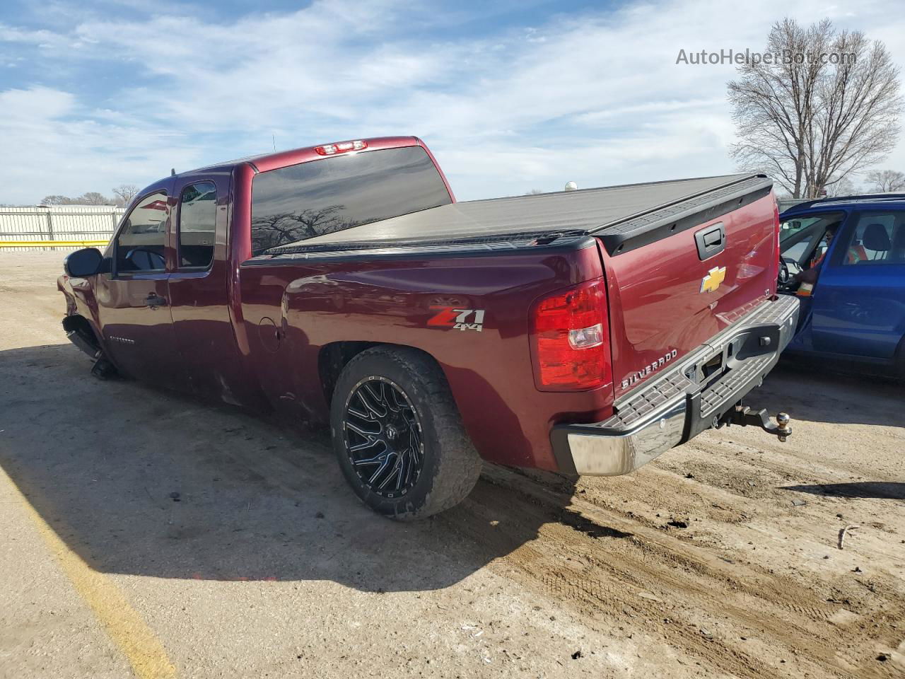 2013 Chevrolet Silverado K1500 Lt Red vin: 1GCRKSE78DZ138549