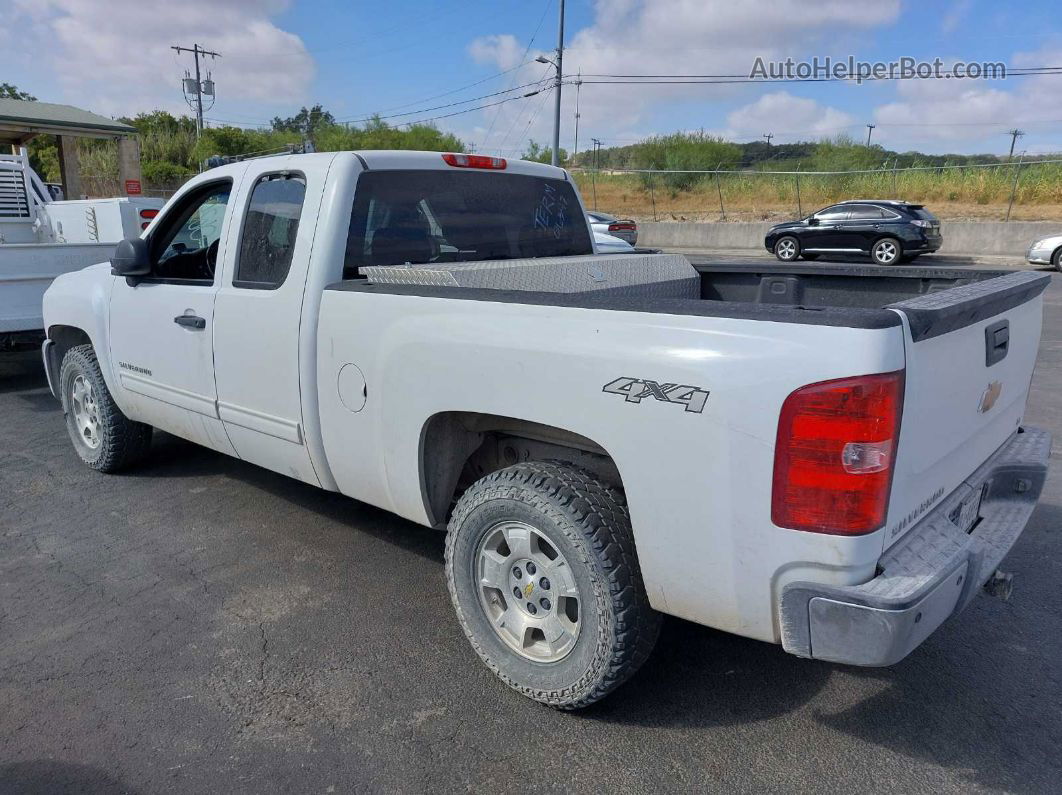 2013 Chevrolet Silverado 1500 Lt White vin: 1GCRKSE78DZ206347