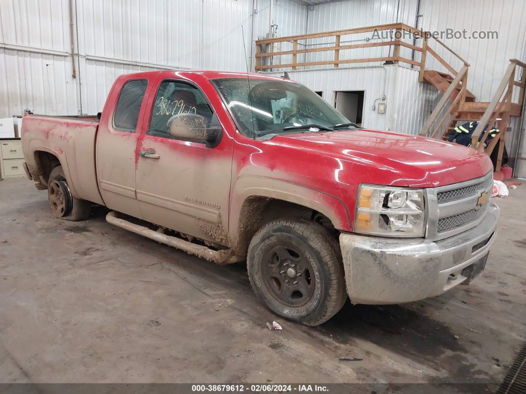 2013 Chevrolet Silverado 1500 Lt Red vin: 1GCRKSE78DZ258612