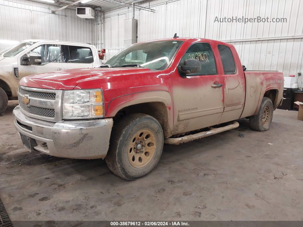 2013 Chevrolet Silverado 1500 Lt Red vin: 1GCRKSE78DZ258612