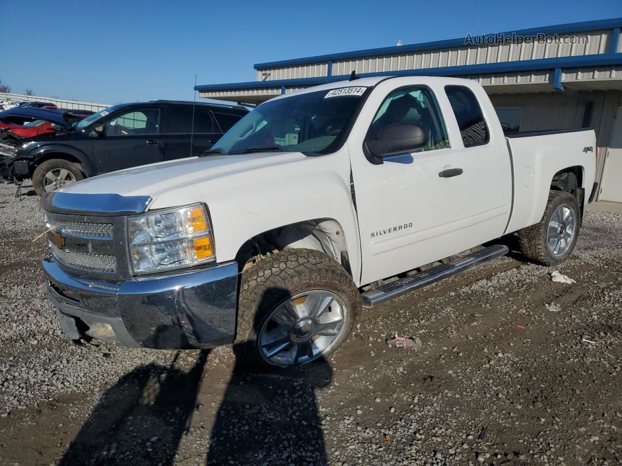 2012 Chevrolet Silverado K1500 Lt Белый vin: 1GCRKSE79CZ204881