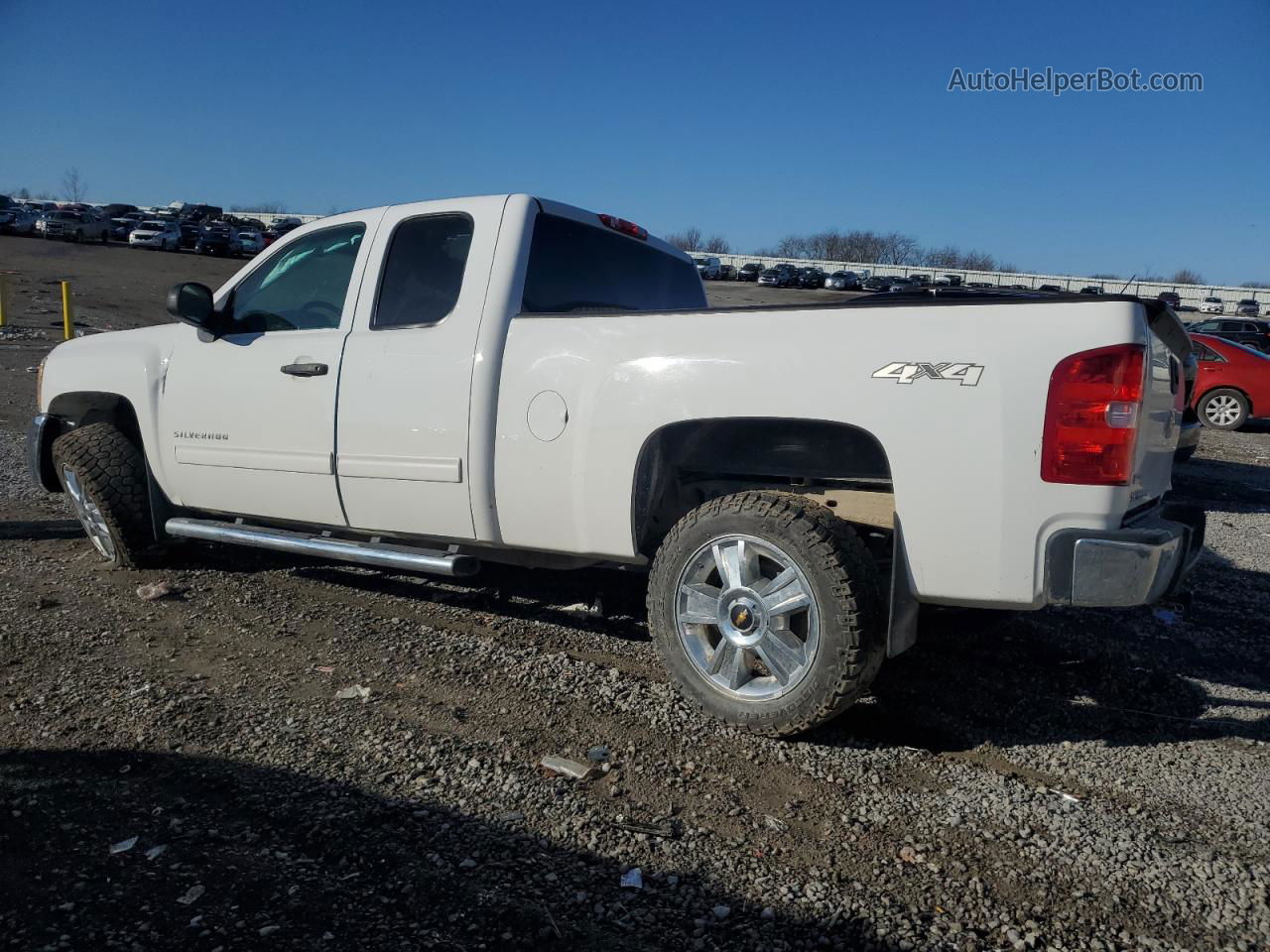 2012 Chevrolet Silverado K1500 Lt Белый vin: 1GCRKSE79CZ204881