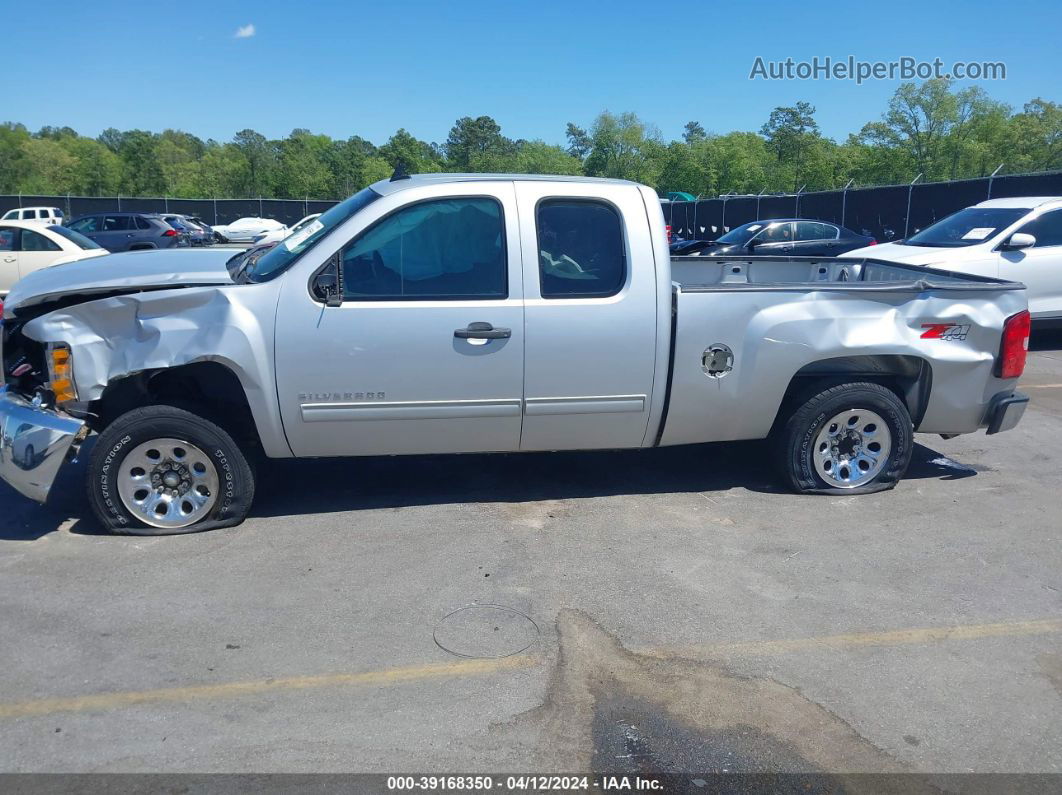 2012 Chevrolet Silverado 1500 Lt Silver vin: 1GCRKSE79CZ217274