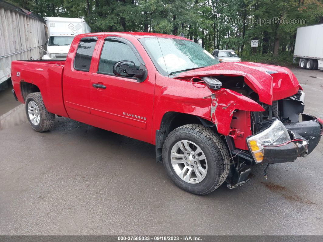 2013 Chevrolet Silverado 1500 Lt Red vin: 1GCRKSE79DZ234478