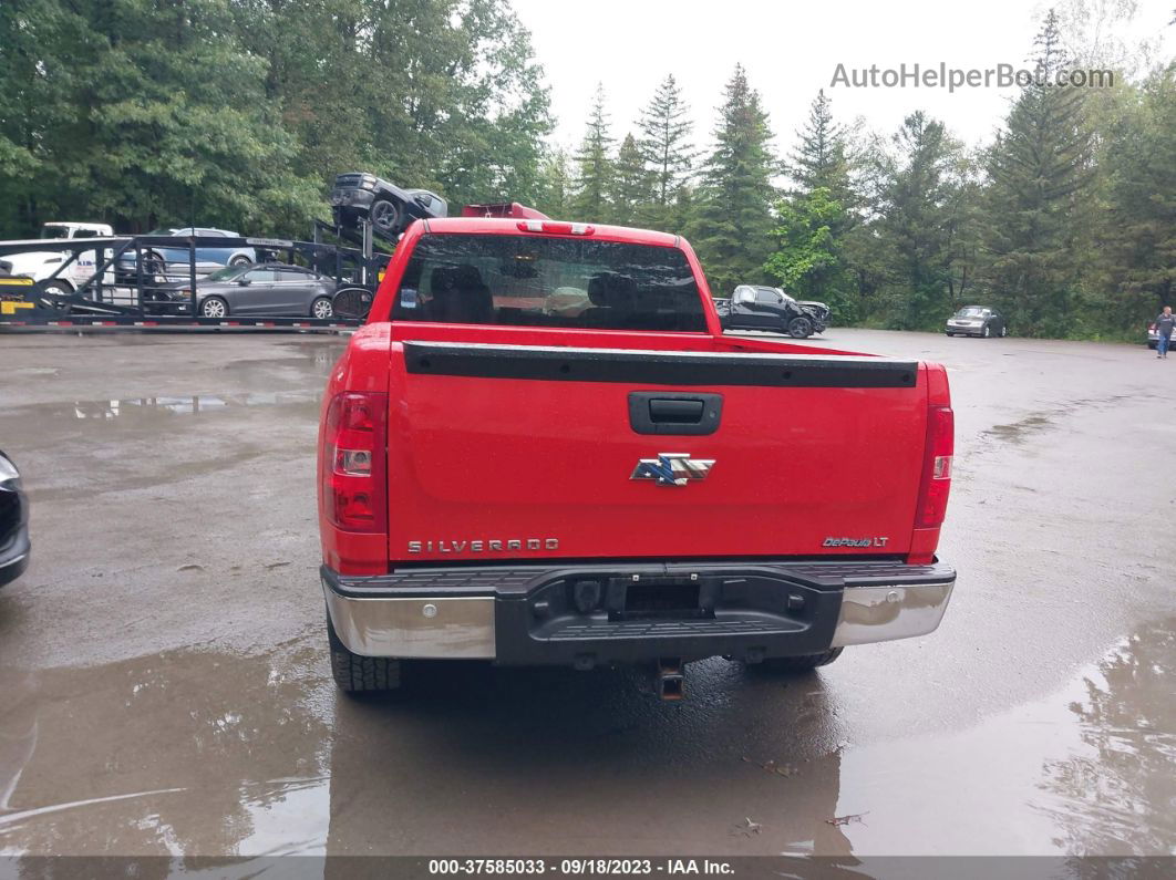 2013 Chevrolet Silverado 1500 Lt Красный vin: 1GCRKSE79DZ234478