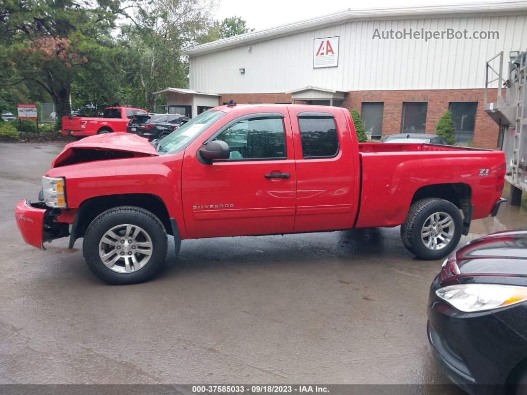 2013 Chevrolet Silverado 1500 Lt Красный vin: 1GCRKSE79DZ234478