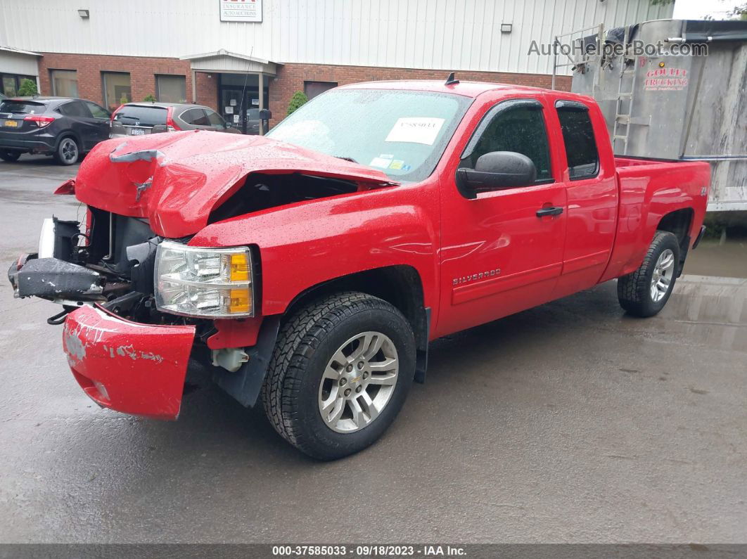 2013 Chevrolet Silverado 1500 Lt Red vin: 1GCRKSE79DZ234478