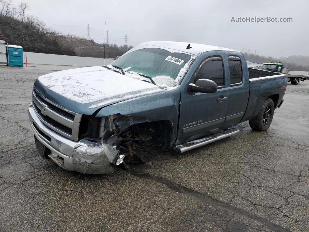 2013 Chevrolet Silverado K1500 Lt Blue vin: 1GCRKSE79DZ236456