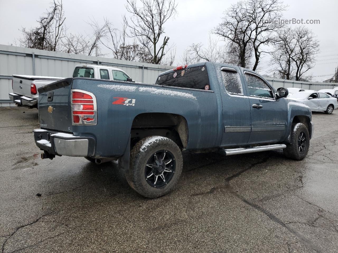 2013 Chevrolet Silverado K1500 Lt Blue vin: 1GCRKSE79DZ236456