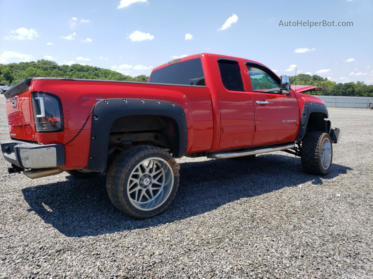 2012 Chevrolet Silverado K1500 Lt Red vin: 1GCRKSE7XCZ226842