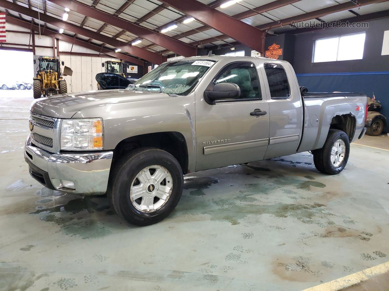 2012 Chevrolet Silverado K1500 Lt Gray vin: 1GCRKSE7XCZ230955