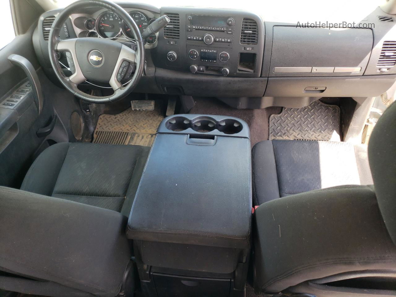 2012 Chevrolet Silverado K1500 Lt White vin: 1GCRKSE7XCZ247027