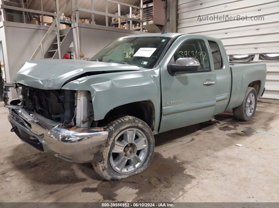 2012 Chevrolet Silverado 1500 Lt Green vin: 1GCRKSE7XCZ265804