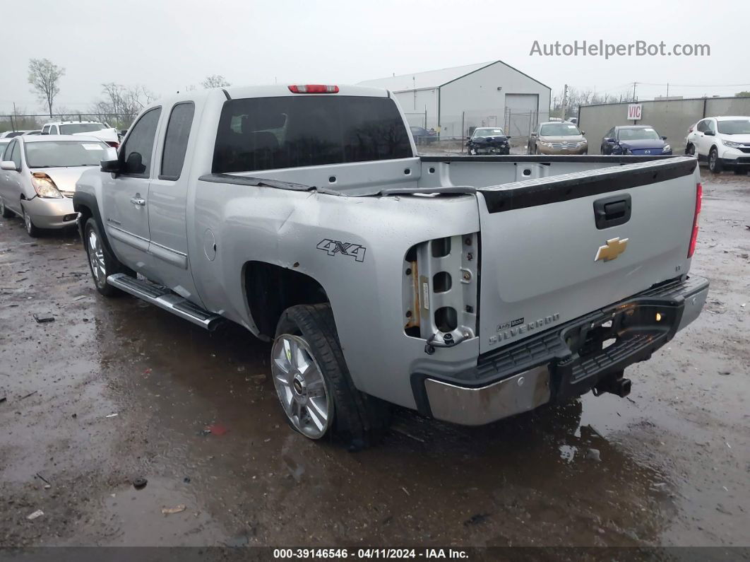 2013 Chevrolet Silverado 1500 Lt Silver vin: 1GCRKSE7XDZ173481