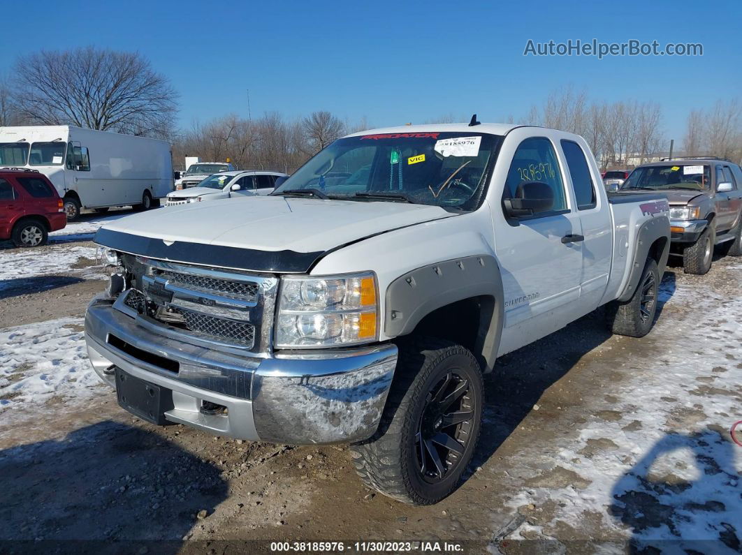 2013 Chevrolet Silverado 1500 Lt White vin: 1GCRKSE7XDZ378475