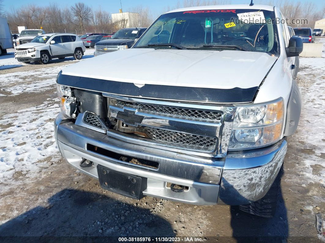 2013 Chevrolet Silverado 1500 Lt White vin: 1GCRKSE7XDZ378475