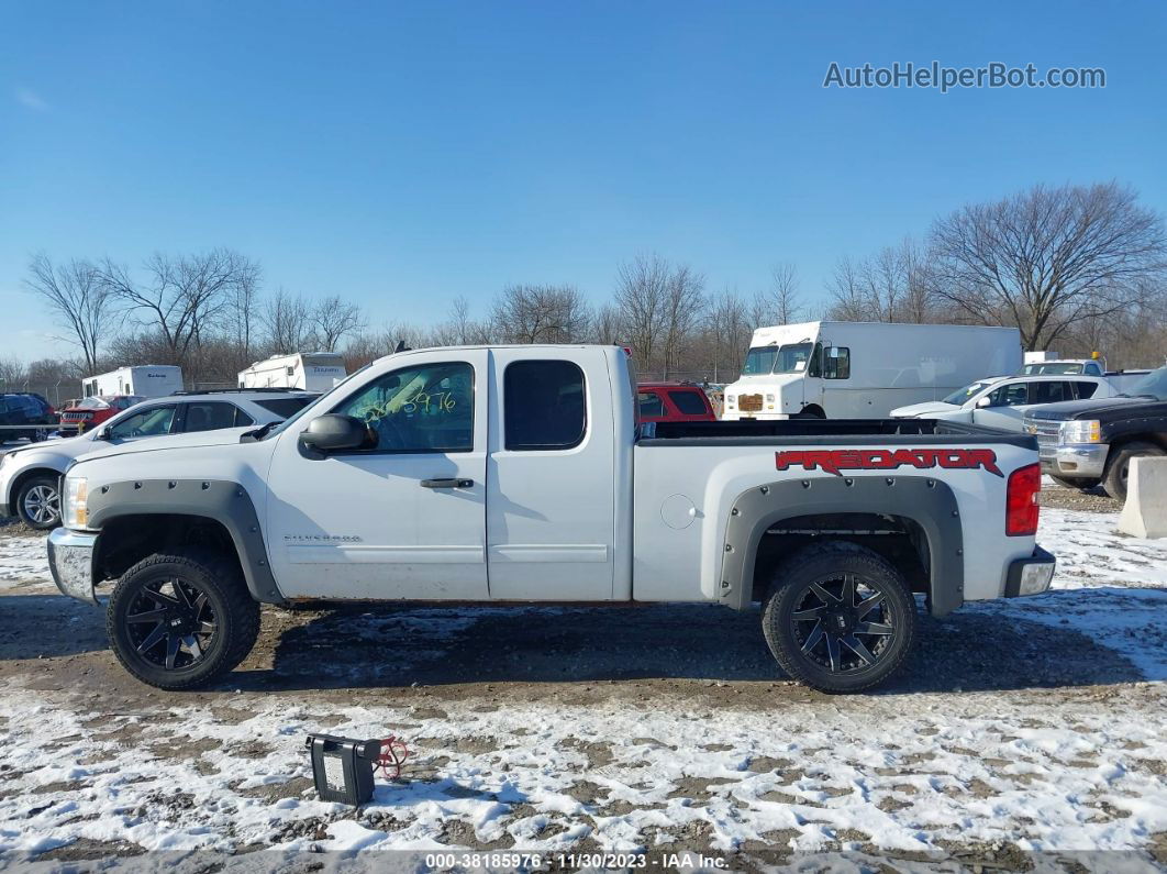 2013 Chevrolet Silverado 1500 Lt White vin: 1GCRKSE7XDZ378475