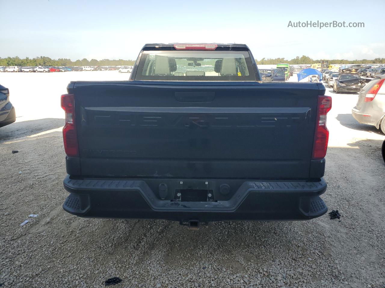 2019 Chevrolet Silverado C1500 Black vin: 1GCRWAEH0KZ408006