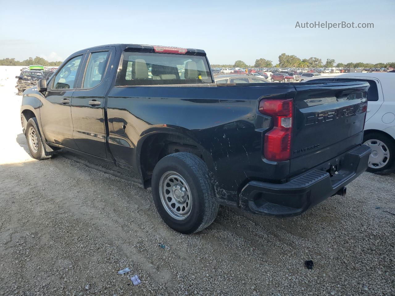 2019 Chevrolet Silverado C1500 Черный vin: 1GCRWAEH0KZ408006