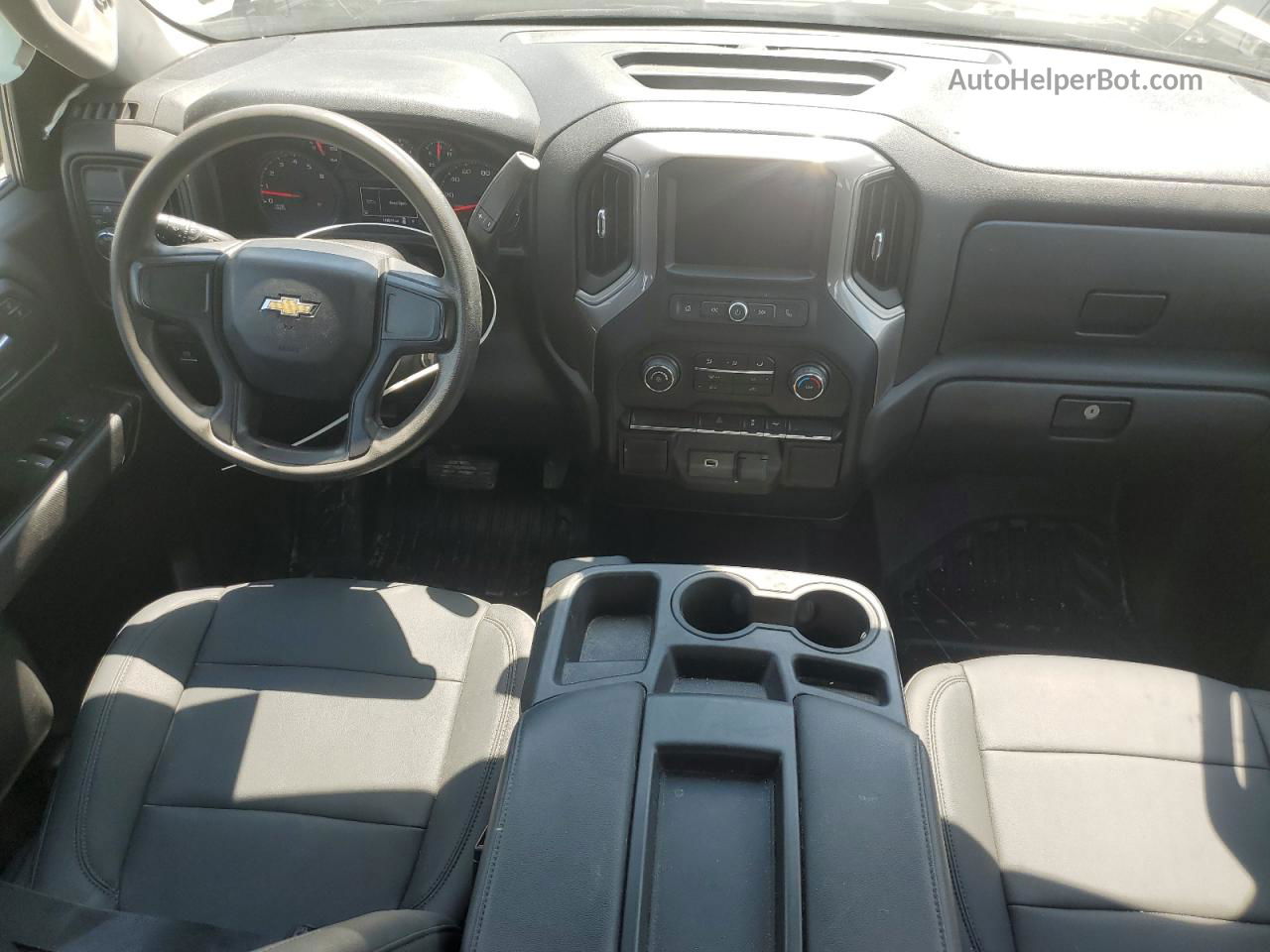 2019 Chevrolet Silverado C1500 Black vin: 1GCRWAEH0KZ408006