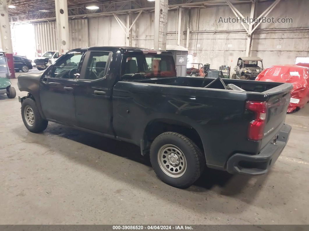 2019 Chevrolet Silverado 1500 Work Truck Black vin: 1GCRWAEH8KZ369469