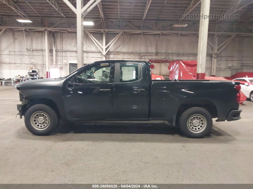 2019 Chevrolet Silverado 1500 Work Truck Black vin: 1GCRWAEH8KZ369469