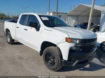 2019 Chevrolet Silverado 1500 Work Truck White vin: 1GCRWAEH9KZ284219