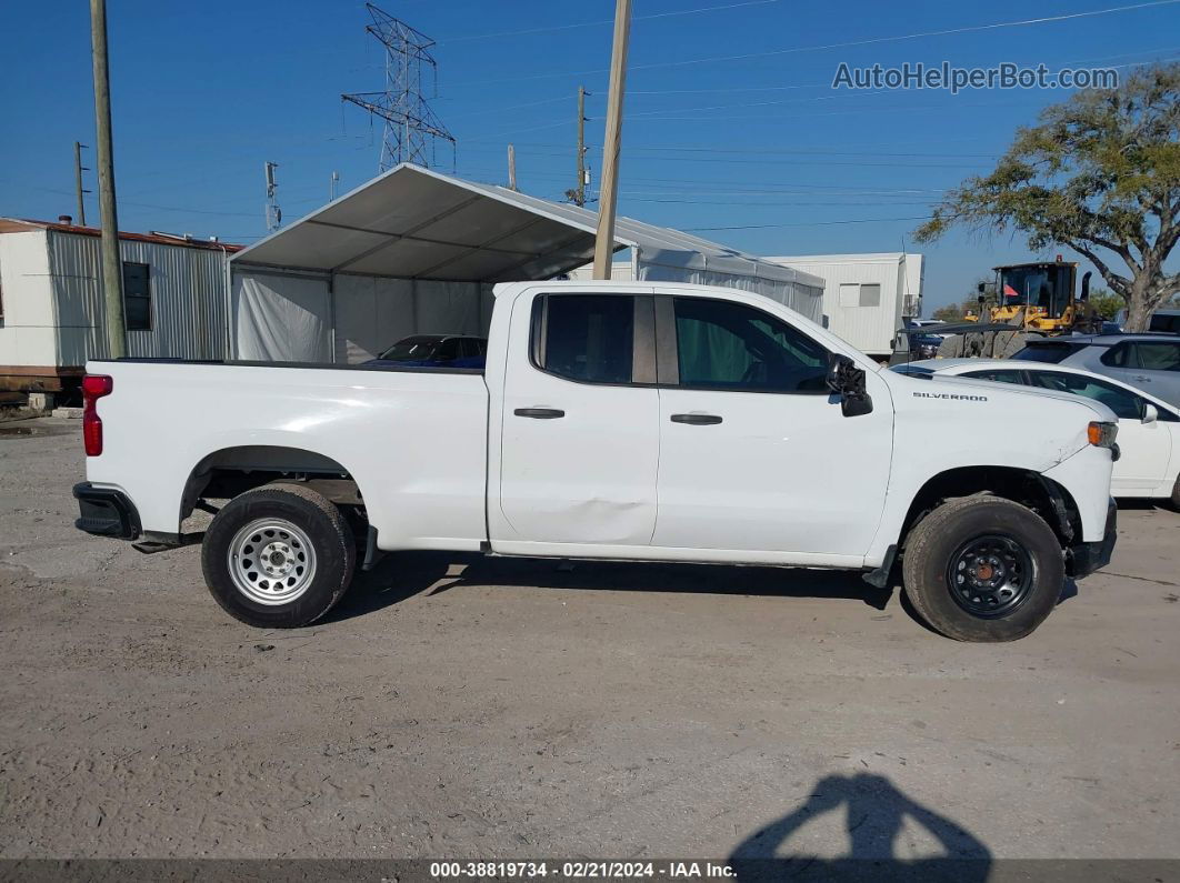 2019 Chevrolet Silverado 1500 Work Truck White vin: 1GCRWAEH9KZ284219