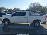 2019 Chevrolet Silverado 1500 Work Truck White vin: 1GCRWAEH9KZ284219