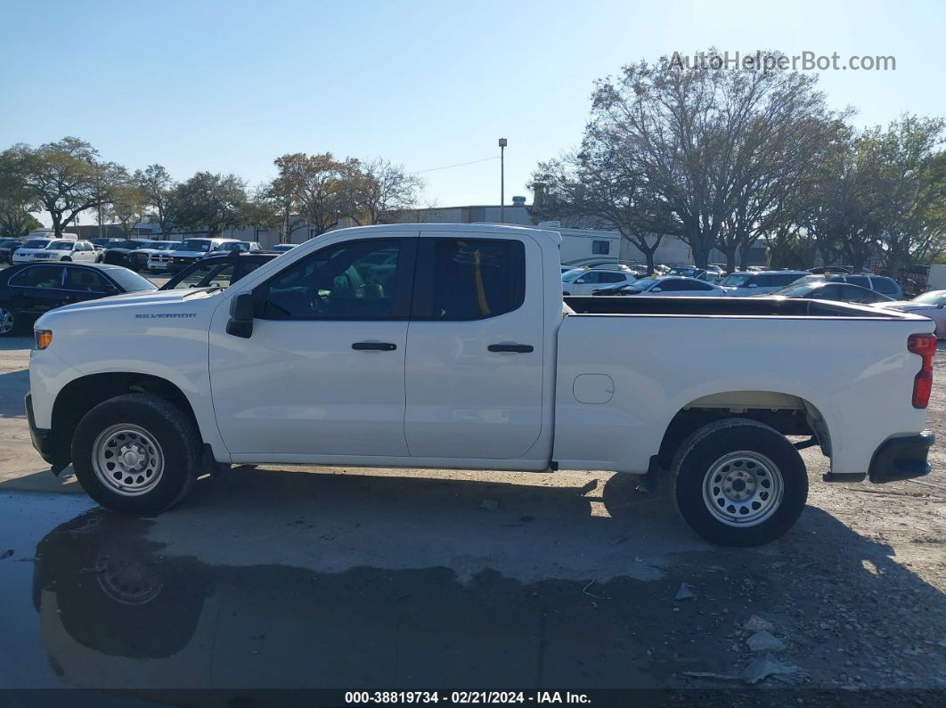 2019 Chevrolet Silverado 1500 Work Truck White vin: 1GCRWAEH9KZ284219